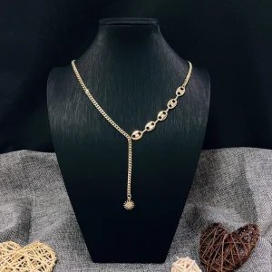 Fashion Necklace Beautiful Pendant Long Paragraph Fine Jewelry Female Accessories