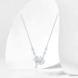 Fashion Necklaces Shell and Zirconium Necklaces Star-shaped Necklaces Elegant Ladies’ Necklaces