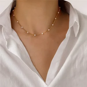 Fashion Pearl Necklace Designs Pearl Jewelry XRNK 0001