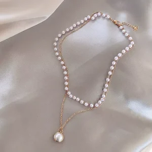 Fashion Pearl Pendant Fashion Necklace for Jewelry Shop N251098
