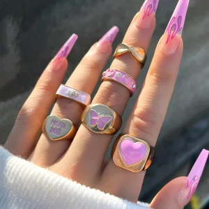 Fashion Rings Set Vintage for Women N80723