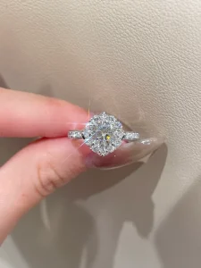 Fashion Rings for Women 10K 14K 18K Gold Custom HPHT CVD IGI Certificate Lab Grown Diamond Engagement Ring Anniversary