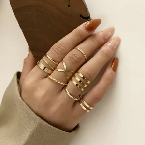Fashion Set of Rings for Girls for Women N2105225