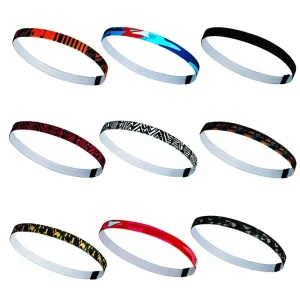 Fashion Sports Fine Hair Band Yoga Fitness Headband Sweat Wicking Elastic Hairband Anti slip Breathable Women Men Accessories