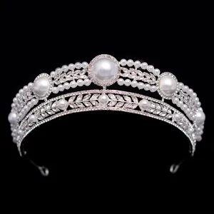 Fashion Tiaras Bridal Accessories Wedding Hair Jewelry Luxury Crowns Bride Headpiece Baroque Tiara Princess Crown