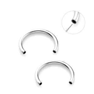Fashion Titanium F136 Earrings Ball Nose Ring Gold Plated Body Jewelry Lip Pattern Engagement Wedding Classic G23 Gift