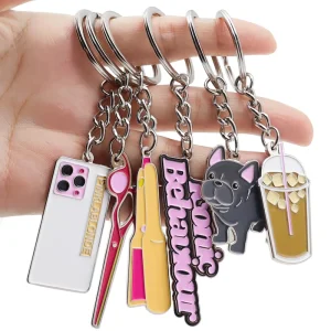 Fashion Trend Metal Personalized Keychain