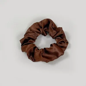 Fashion Women Accessory Bulk Elastic Hair Ties Custom Satin Hair Bands Girls Silk Hair Scrunchies
