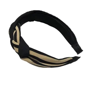 Fashion Women’s Chic Hair Bundles Band Hoop Hairband Solid Plush Headband Wide Padded Headwear Bowknot Alloy Plastic Valentine’s