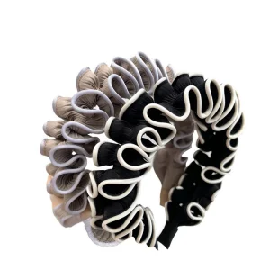 Fashion Women’s Hair Decoration Comfortable Wrinkled Fabric Hairband Hair Hoops Easy to Wear Headband