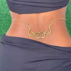 Fashion snake Waist Trendy Body Jewelry N230230