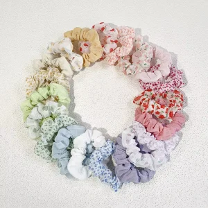 Fashionable Accessories Japanese Korean style Floral High Elasticity Fabric Hair Ties & Headbands Available