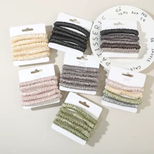 Fashionable Frizz Free Silk Scrunchies for All Hair Types