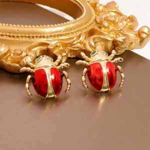Fashionable Holiday Copper Alloy Hypoallergenic Earring Set High Quality Cartilage Loop Gold Plated Summer Jewelry for Ladies