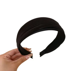 Fashionable Satin Headband Versatile High Head Headband Women’s Summer Face Wash Simple Compression Hair Accessory