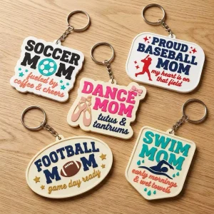 Fashional Souvenir Gifts Factory Custom PVC Keychain 2D 3D Keyring Logo Personalized Design Promotional Fast Shipping