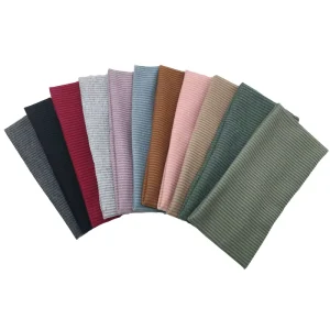 Female Face Makeup Hair Band Fashion Solid Color Wide Edge Elastic Knit Sports Headband Soft Hair Accessories