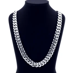 Fine Customization 16mm 8mm 925 Sterling Silver Miami Solid 18K 14K Real Gold Cuban Link Chains for Men