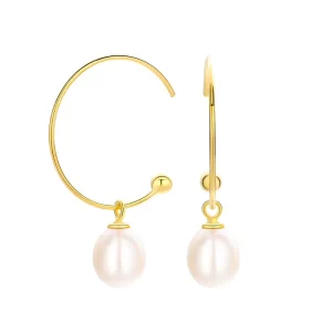 Fine Jewelry 925 Sterling Silver 18k Gold Bezel Setting Stud Earrings for Women Girls Wedding Party