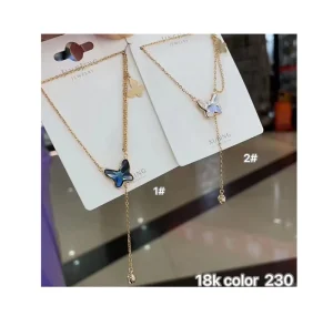 Fine Jewelry Platinum Necklace With Charms Australian Crystal Rhodium Plated Pendant Swan Necklace