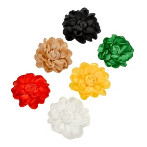 Flower Alloy Fashion Dual-purpose Brooches Hairpins Charming Elegant Exquisite Suit Party Accessories