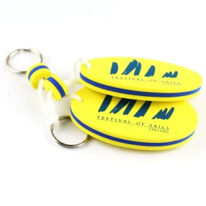 Foam Floating Keyring Customized Logo Float Foam Eva Keychains