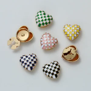Fower Rhinestone Clip Button for Shirt Decorative Cover Cufflinks Button Flower Clip Button LSCB145