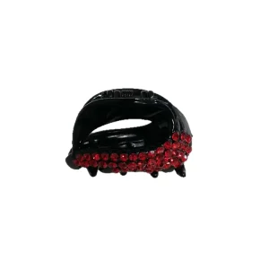 French Style Colorful Resin Rhinestone Crystal Mini Wing Claw Clips Carton 4cm Fashion Valentine’s Day Hair