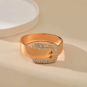 Friendship Lock Designer Girls Crystal Charm Bracelet Bangle With Charm for Women Gift