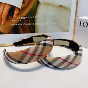 GB Luxury Designer Pure Cotton Fashion Headbands Classic Width Sponge Hairband Scrunchies Geometric Party 3cm 4cm