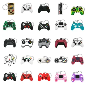 Gamepad Game Controller Custom Rubber 2D Soft PVC Design Keychain Customized Anime Keychain Key Chain