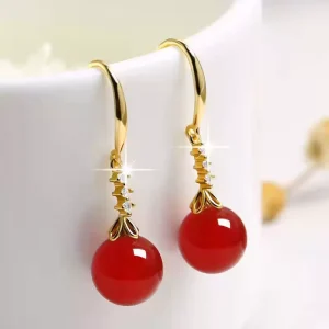Gemstone Long Earrings Protective Gem Jewelry Earrings Jewelry N2567