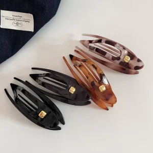 Geometric Large Duckbill Hair Clip & Plastic Hairpin for Women Party Fashion Hair Accessories