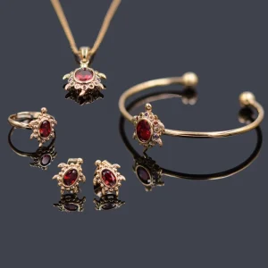 Girls Tortoise Design Kids Costume Jewelry Sets Animal Design Jewelry for Lovely Girl