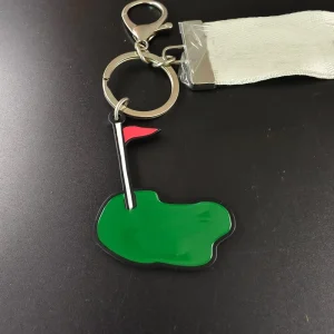 Golf Themed Keychain Stylish Sports Bag Charms for Golfers