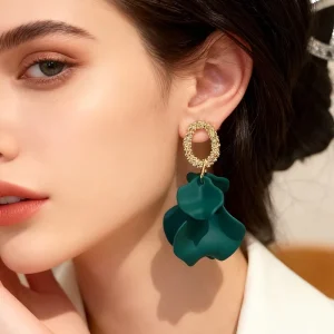 Green Design Fashion Jewelry Accessories Alloy Earrings Fashion Jewelry Earrings