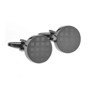 Gun Metal Premium Cufflinks Custom Mens Suit Shirt Fashion Accessory Wedding Tailor Tuxedo Trendy Jewelry Cufflinks
