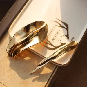 HC448 Women Fashion Elegant Hairpin Minimalist Hair Accessories Alloy Clip for Women