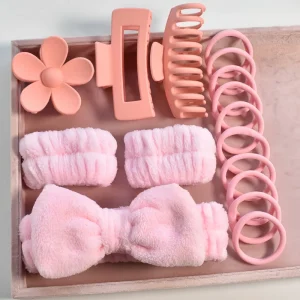 Hair Claw Clip Hair Accessories Set for Women Washing Face