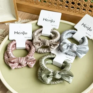 Hairband with High Elasticity Hair Tie for Daily Hair Scrunchies Hair Accessories Elastic Band for Women Scrunchies