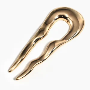 Hairpins Simple Elegant Metal Silver Gold U Shape Hair Clip or European Women Fashion Hair Accessories for Girls