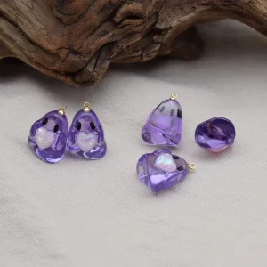 Halloween Creative Fashion Pendant Little Elf Little Ghost Small Earrings Necklace Accessory Handmade Resin Jewelry Accessory