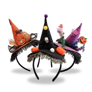 Halloween Women’s Pumpkin Skull Fashion Headband Hair Accessory Cosplay Costume Prop Decoration Headpiece