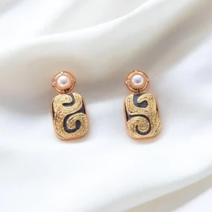 Handmade Hand Embroidered Earrings Luxury Jewelry for Middle East Market