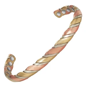 Handmade Pure Super Strong Neodymium 8 Magnets Healing Healthy Magnetic Copper Bracelet Children’s Classic Anniversary