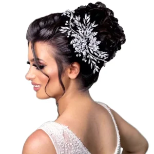 Handmade Wedding Headband Rhinestones Bridal Crystal Headpiece Bridal Hair Accessories