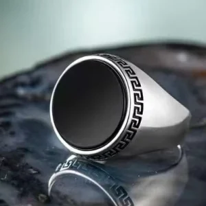 Handmade Women Fashion Vintage Jewelry Punk Adjustable Mens Rings Stainless Steel Jewelry Hip Hop Punk Ring