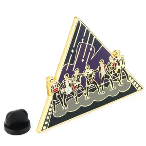 Hard Soft Enamel Pin Art Pattern Lapel Pins for Suit Men Metal Sublimation Badge Brooch Gift Stylish Garment Lapel Badge Pin