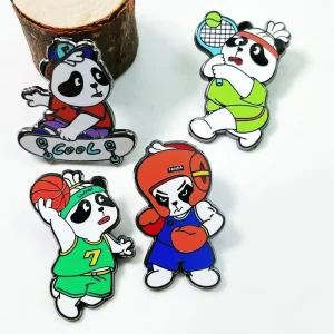 Hat Pin Supplier Metal Badge Brooch Anime Lapel Clothes Pin Soft Hard Custom Enamel Pin Bulk With Backing Card