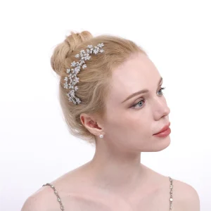 Headpiece Hair Accessories for Bride Wedding Bridal for Girls
